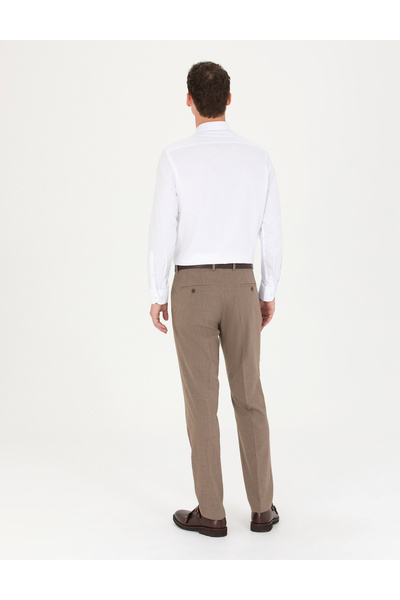 Pierre Cardin Açık Kahverengi Kumaş Pantolon 50277312-VR002
