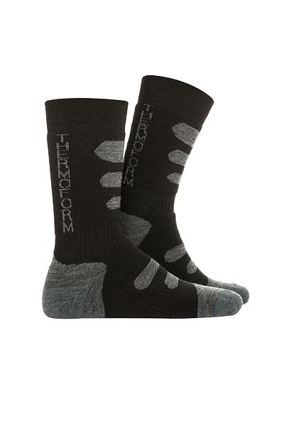 THERMOFORM Șosete negre de iarnă