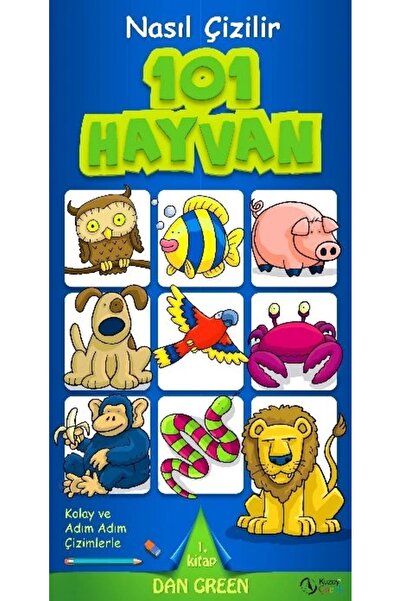 Kuzey Yayınları 101 كيفية رسم الحيوانات - 1. كتاب