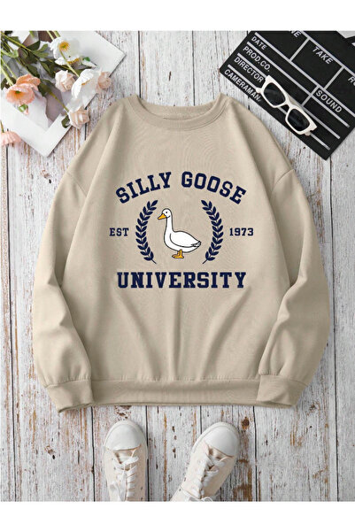 Revasser Hanorac din bumbac, unisex, pentru bărbați/femei GOOSE, personalizat...