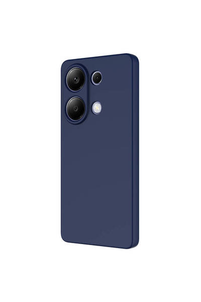 Fibaks Redmi Note 13 Pro 4g | Kılıf Kadife Lansman Soft Yumuşak Liquid Silikon Kamera Korumalı Kapak