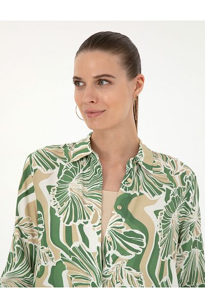 Pierre Cardin Green Comfort Fit Tunic 50284041 -Vr054