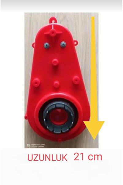 PİLSAN 6 Volt Akülü Jeep /atv Modelleri Için Kırmızı Motor Ve Şanzıman 1 Adet (MOTORLU)