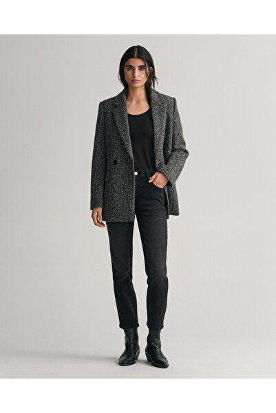 Gant Kadın Siyah Slim Fit Pantolon