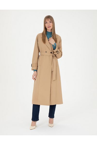 Pierre Cardin Camel Trench Coat 50285223 -Vr015