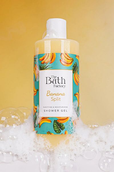 THE BATH FACTORY Banánový sprchový gel 400 ml