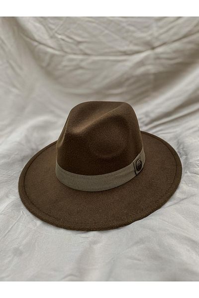 nuit Khaki Green Trilby Hat