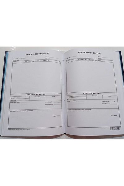 Kocaoluk Officer Watch Notebook Hardcover