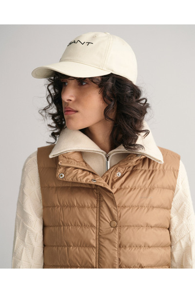 Gant Kadın Kahverengi Regular Fit Dik Yaka Kapitone Yelek