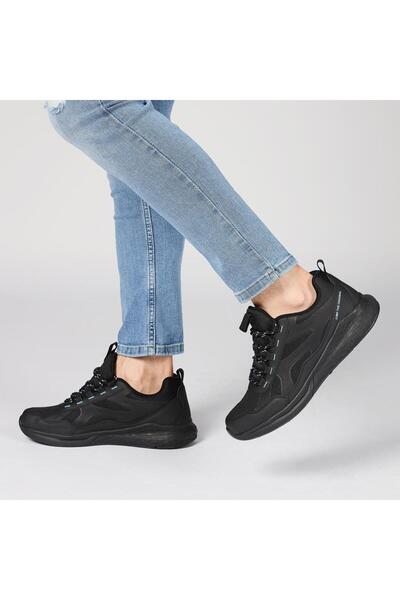 Jump 26666 Siyah Mavi Comfort Casual Erkek Günlük Spor Ayakkabısı