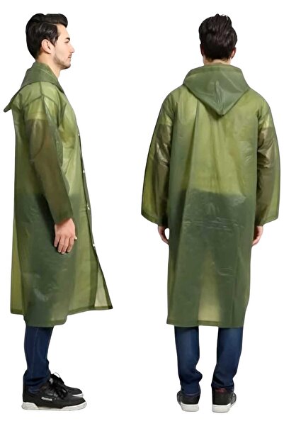 Uniquetrenders Ανδρικό αδιάβροχο με κουκούλα Eva Raincoat