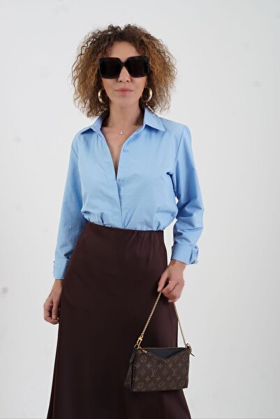 Zelish My Sister Синя сорочка Boyfriend