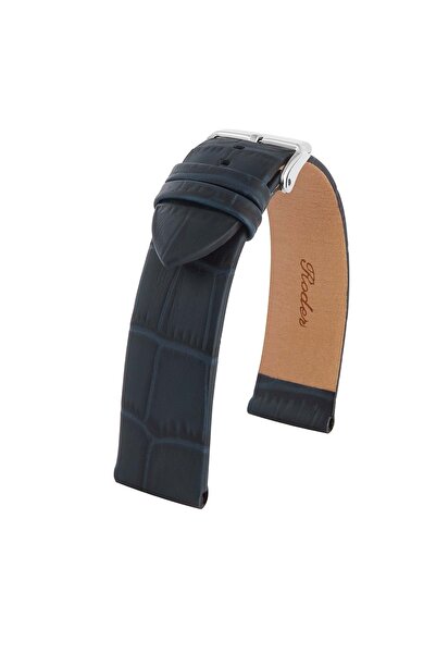 RODER R4173 - حزام جلد أزرق داكن - 22 ملم