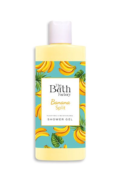 THE BATH FACTORY Banánový sprchový gel 400 ml