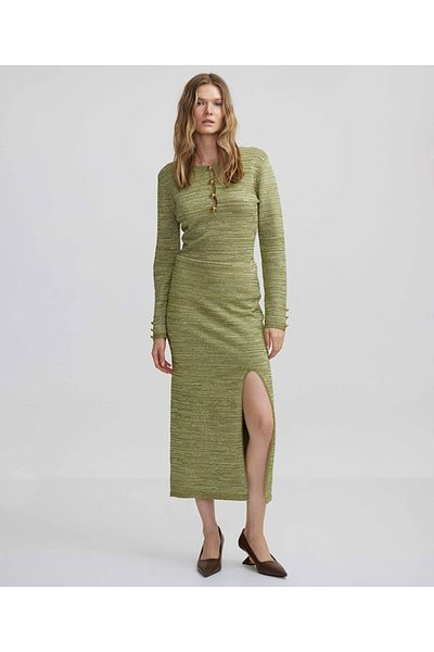 İpekyol Lurex Pencil Skirt