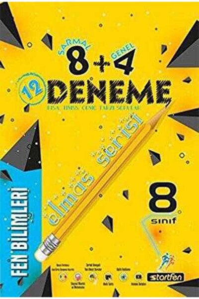 Startfen Yayınları 8. Sınıf Fen Bilimleri Elmas Serisi Deneme