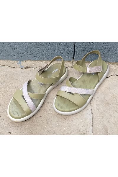 Bulldozer 221502   Sandale casual damă din piele naturală