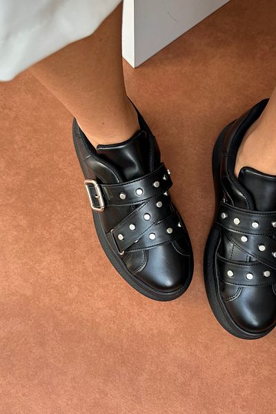 Mupa Shoes Μαύρα γυναικεία αθλητικά παπούτσια