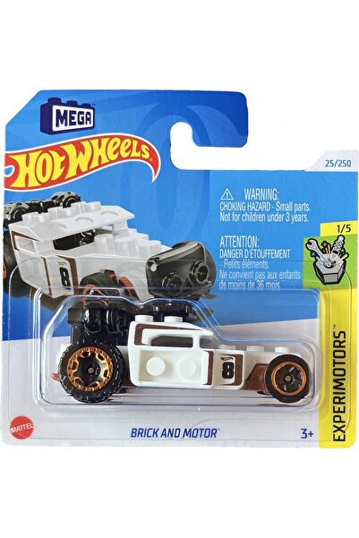 HOT WHEELS - Brick And Motor - Experimotors 1/5 - Htc97 - Short Card - Mega - Moving Parts