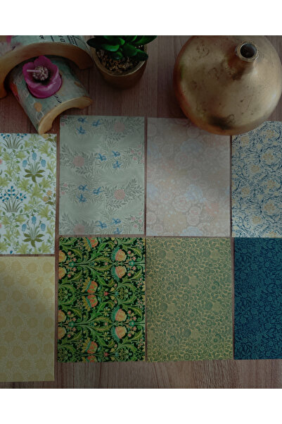 SooPRINT İtalya Art  Temalı Sticker Kağıt Seti - Scrapbook  / Defter / Ajanda...