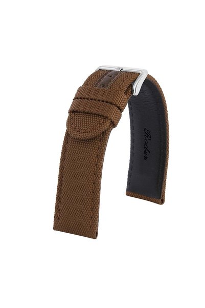 RODER R4104S Leather Strap - Brown - 22X22Mm