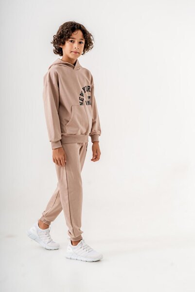 Mışıl Kids Σετ αθλητικής φόρμας για αγόρι - NEW YORK CITY με στάμπα, λεπτομέρ...