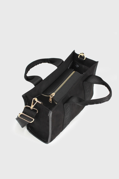 LUNABLU Women's Suede Crossbody Hand and Shoulder Bag