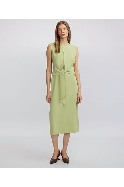 İpekyol Midi Length Waist Strap Dress