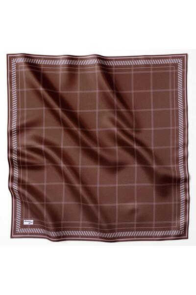 Armine Sport Eşarp - 8346P-105 - Tivil - Çikolata Kahve