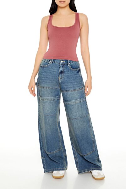 Forever 21 Dikişsiz Crop Atlet