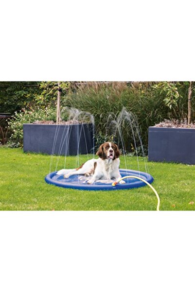 Karlie Fountain Pool 100cm Blue