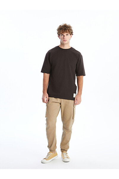 LC Waikiki Ανδρικό φούτερ με κοντό μανίκι Vision New Season Crew Neck