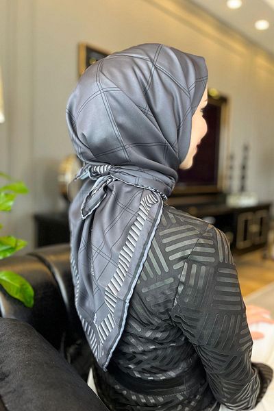 Armine Φουλάρι Tivil Grey Sport - 8346p-102