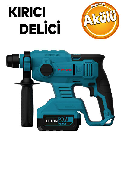 Cat Power Catpower CAT4225 Akülü Kırıcı Delici Matkap Keski Seti 20V