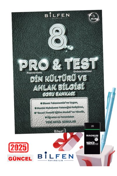 Bilfen Yayıncılık 8. SINIF PROTEST DİN KÜLTÜRÜ VE AHLAK BİLGİSİ SORU BANKASI ...