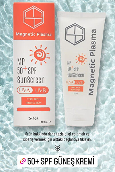 MAGNETİC PLASMA 100ml - Yüz Güneş Kremi - Tüm Cilt Tipleri Için Yüksek Koruma...