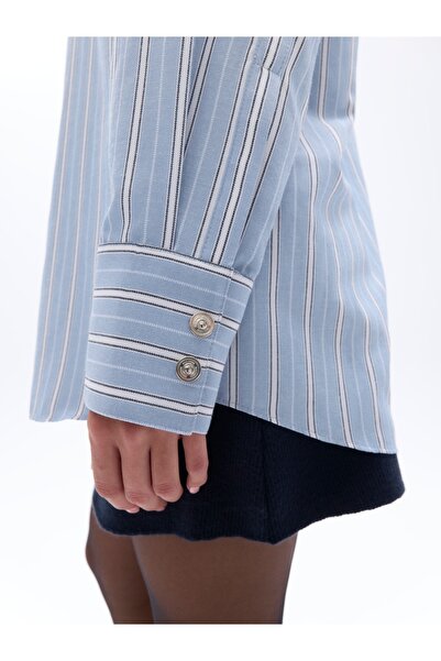 Nocturne Padded Striped Shirt