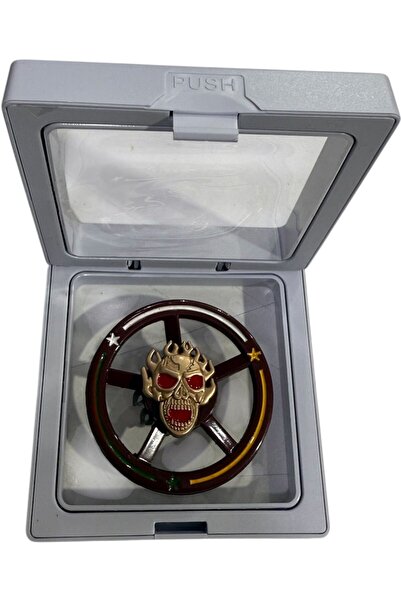 tmtoysandmore Metal Stres Çarkı Özel kutulu  Metal yuvarlak kuru kafa Model