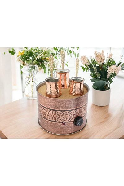 Ardıç Endüstriyel Turkish Sand Coffee Machine - Home Type Sand Coffee Machine - Copper Sand Coffee Machine
