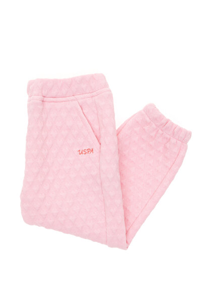 U.S. Polo Assn. Baby Girl Pink Sweatpants 50297318-Vr041