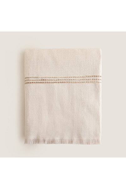 Chakra Tılda Koltuk Şalı 140x190 Cm Natural