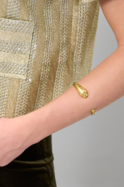 Roman Gold Kaplan Figürlü Bileklik Standart Renk Y2486231_089