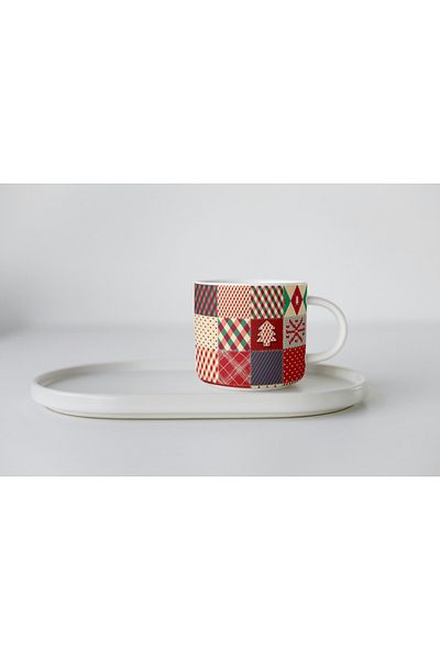 EYBaskı Tasarım Porcelain Christmas Christmas Themed Nescafe Cup