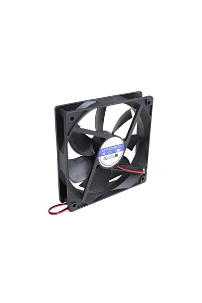 KEEPRO 12 cm 12 volt fan 2 pin giriş 12 volt 12 cm fan 120x120x25mm