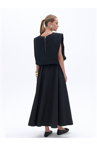 Nocturne Taffeta Blouse