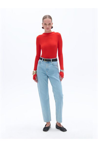 Nocturne Stand Collar Bodysuit