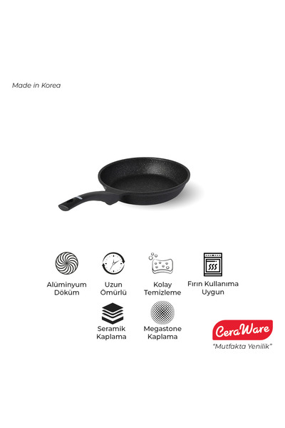 Ceraware Vetta Seramik Kaplama Yapışmaz 24 cm Tava