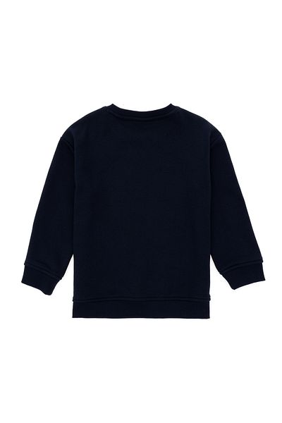U.S. Polo Assn. Boy's Navy Basic Crew Neck Sweatshirt 50295151 -Vr033