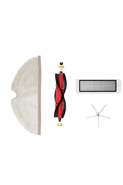 Roborge Σετ ανταλλακτικών 4 τεμαχίων συμβατό με ρομπότ Roborock S6