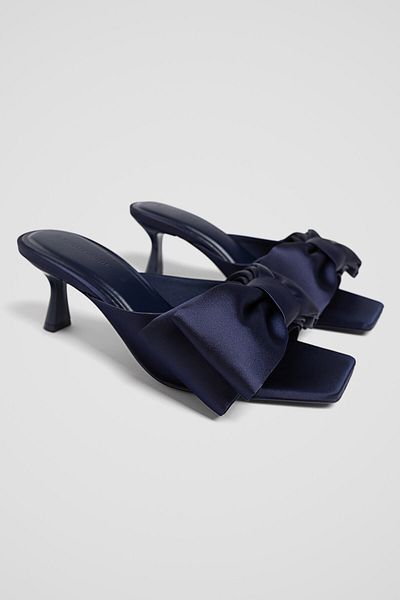 Stradivarius Limited Editionn High Sole Mule Sandallo